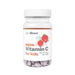 Vitamín C, tablety na cucání pro děti - Jahoda - 120 tab.