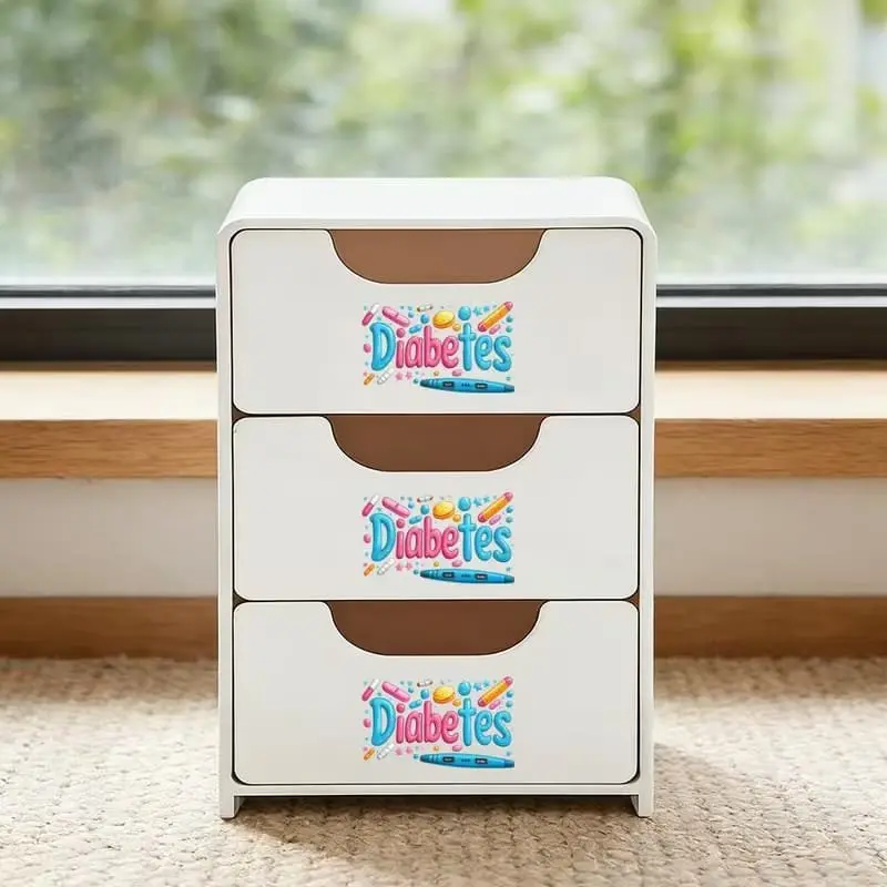 Dětský organizér na diabetické pomůcky