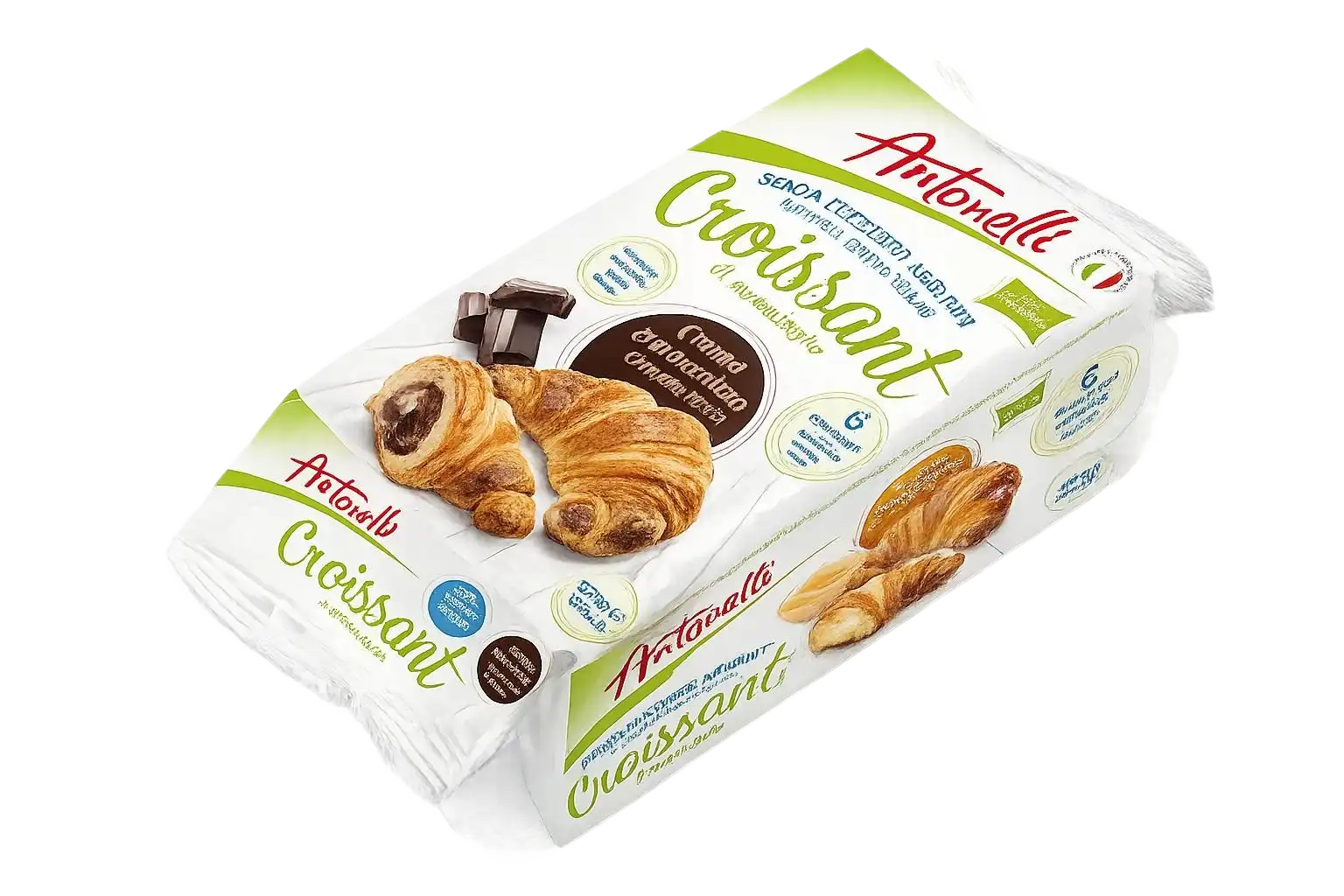 Croissant bez přidaného cukru čokoláda 6 ks