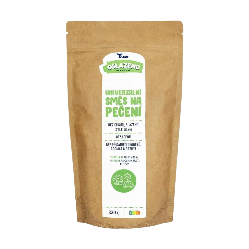 Univerzální bezlepková směs na pečení bez cukru 330 g