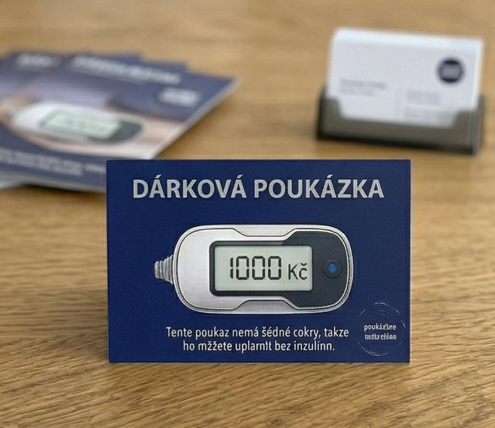 Fyzická dárková poukázka na nákup v e-shopu Dialka - 1000 Kč