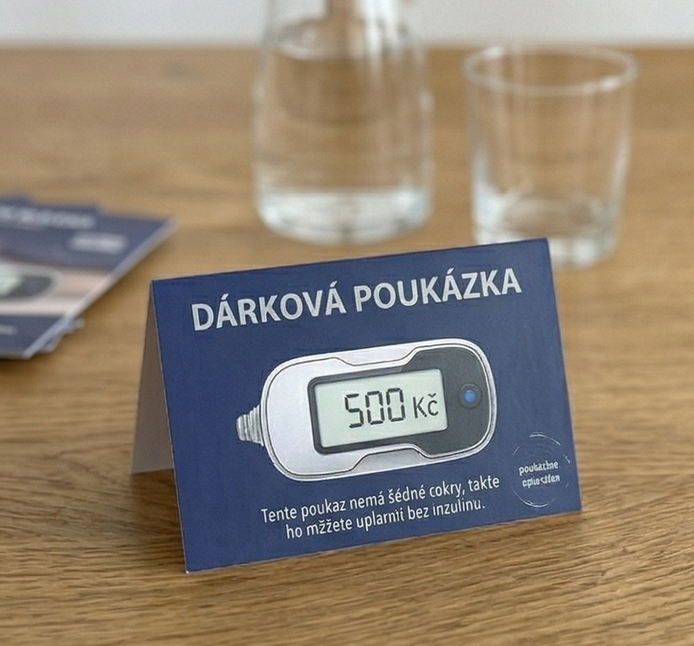 Elektronická dárková poukázka na nákup v e-shopu Dialka - 500 Kč
