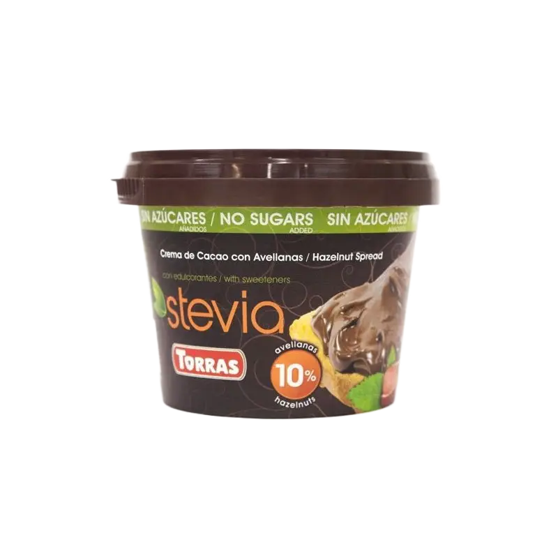Oříšková pomazánka Stevia Torras se sladidlem 200g