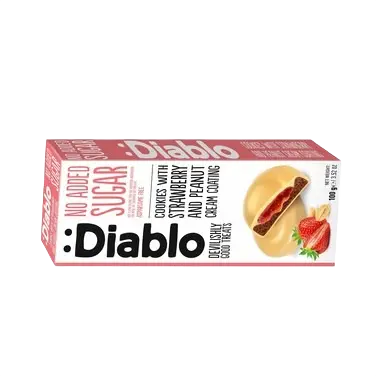 Diablo NAS Cookies with Strawberry